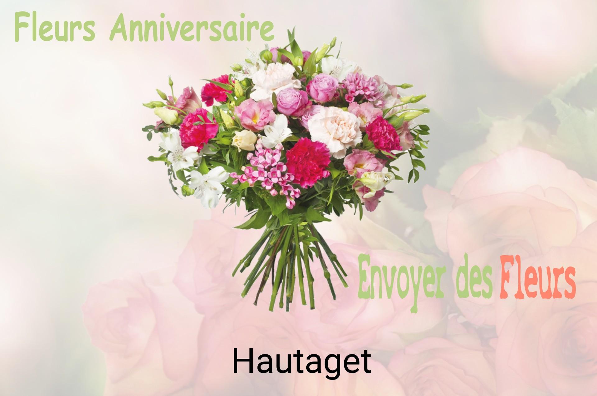 Bouquet de fleurs d’anniversaire livré à Hautaget
